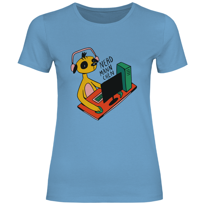 Nerdmännchen - Damen T - Shirt - Textilzauber