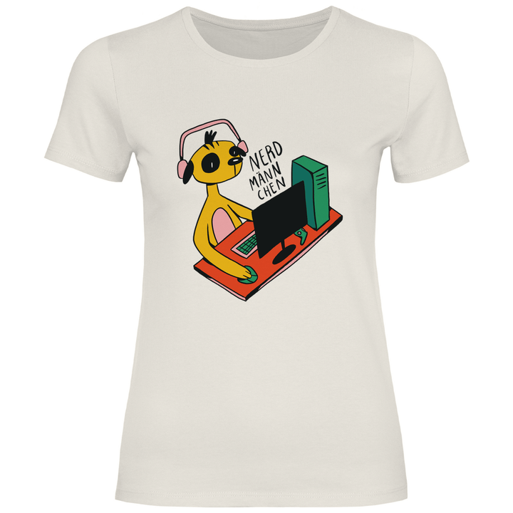 Nerdmännchen - Damen T - Shirt - Textilzauber