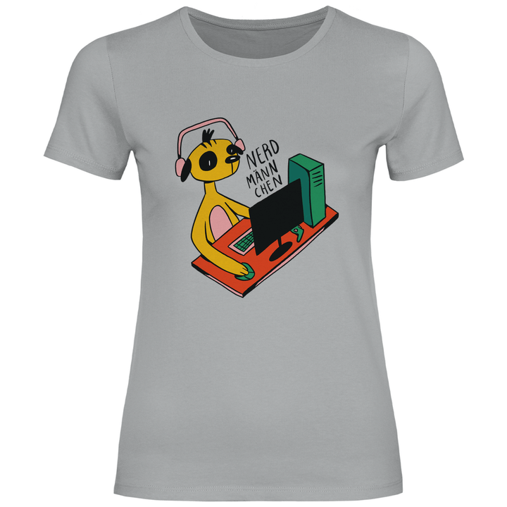 Nerdmännchen - Damen T - Shirt - Textilzauber