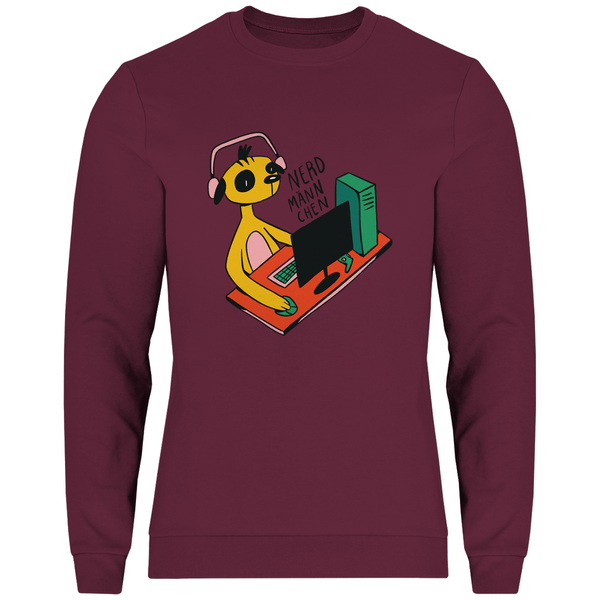 Nerdmännchen - Herren Sweatshirt - Textilzauber