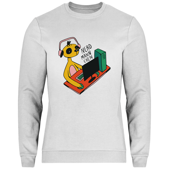Nerdmännchen - Herren Sweatshirt - Textilzauber