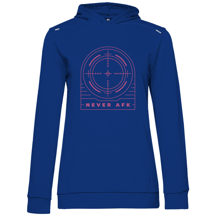 Never AFK - Damen Hoodie - Textilzauber