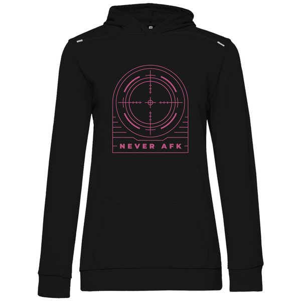 Never AFK - Damen Hoodie - Textilzauber
