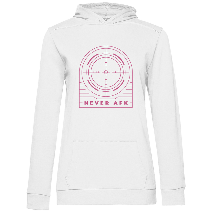 Never AFK - Damen Hoodie - Textilzauber