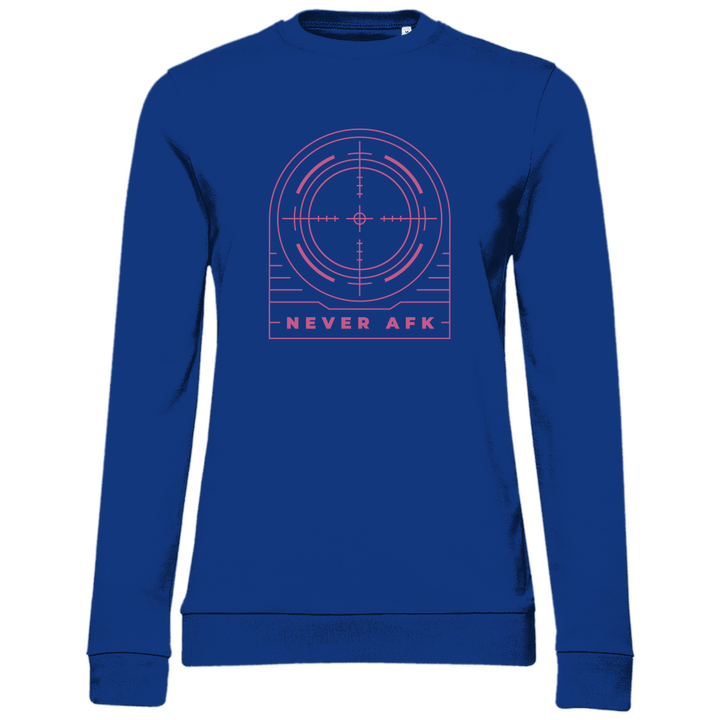 Never AFK - Damen Sweatshirt - Textilzauber