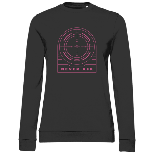 Never AFK - Damen Sweatshirt - Textilzauber
