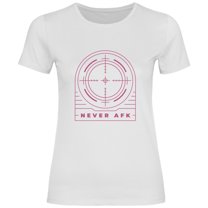 Never AFK - Damen T - Shirt - Textilzauber