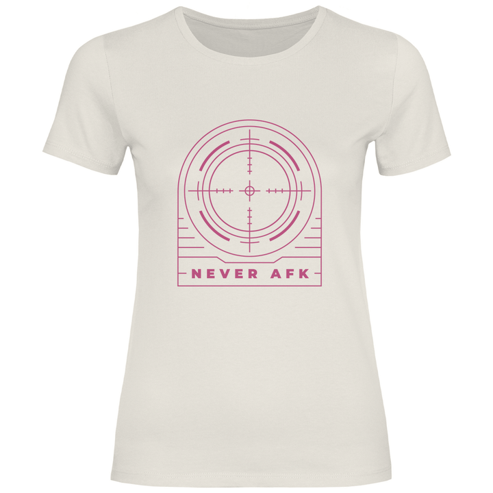 Never AFK - Damen T - Shirt - Textilzauber