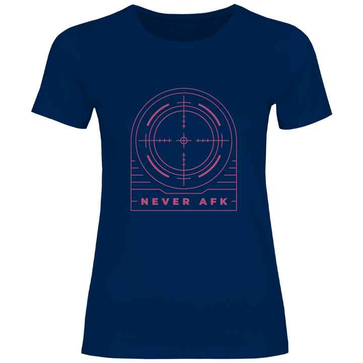 Never AFK - Damen T - Shirt - Textilzauber