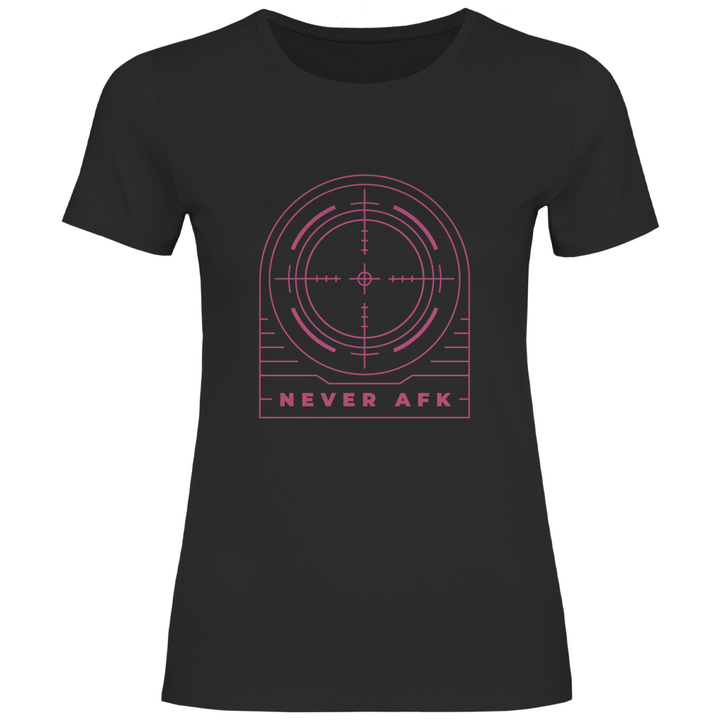 Never AFK - Damen T - Shirt - Textilzauber