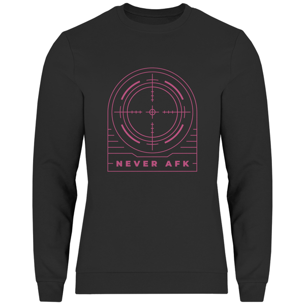 Never AFK - Herren Sweatshirt - Textilzauber