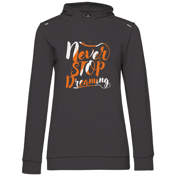 Never Stop Dreaming - Damen Hoodie - Textilzauber