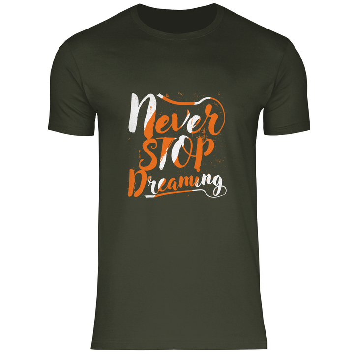 Never Stop Dreaming - Herren T - Shirt - Textilzauber