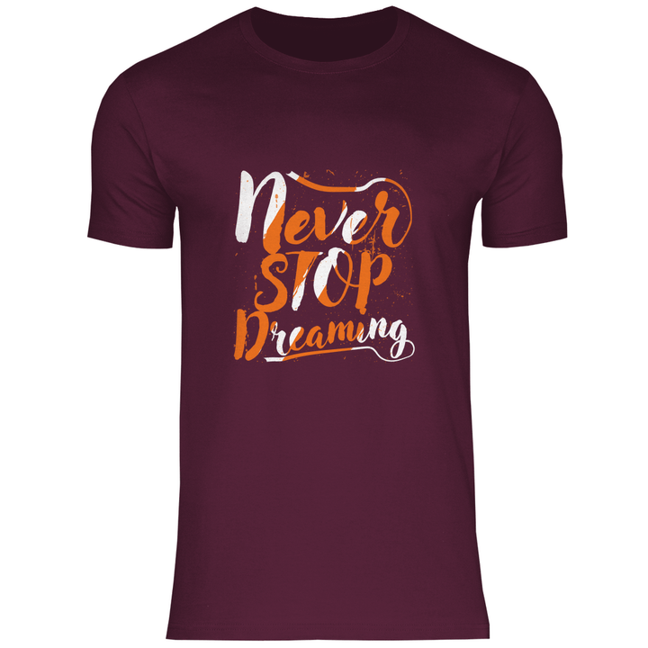 Never Stop Dreaming - Herren T - Shirt - Textilzauber