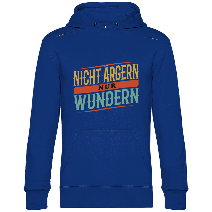 Nicht ärgern, nur wundern - Herren Hoodie - Textilzauber