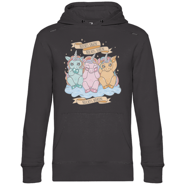 Nichts Sehen, Nichts Hören, Nichts Sagen - Herren Hoodie - Textilzauber