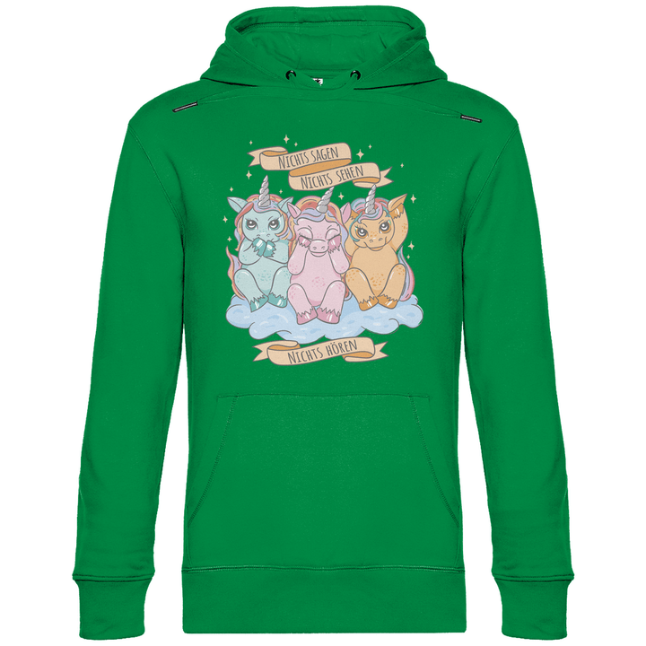 Nichts Sehen, Nichts Hören, Nichts Sagen - Herren Hoodie - Textilzauber
