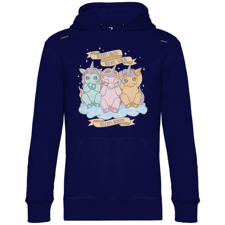 Nichts Sehen, Nichts Hören, Nichts Sagen - Herren Hoodie - Textilzauber