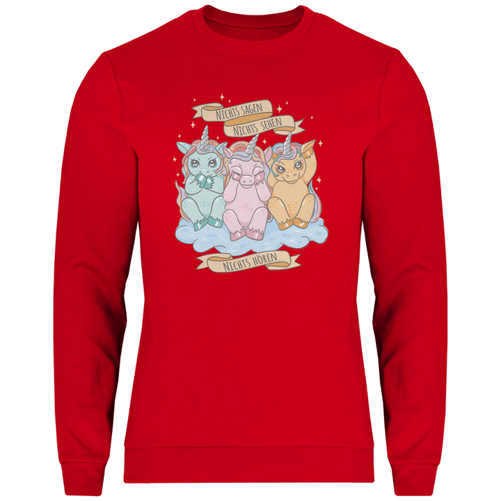 Nichts Sehen, Nichts Hören, Nichts Sagen - Herren Sweatshirt - Textilzauber
