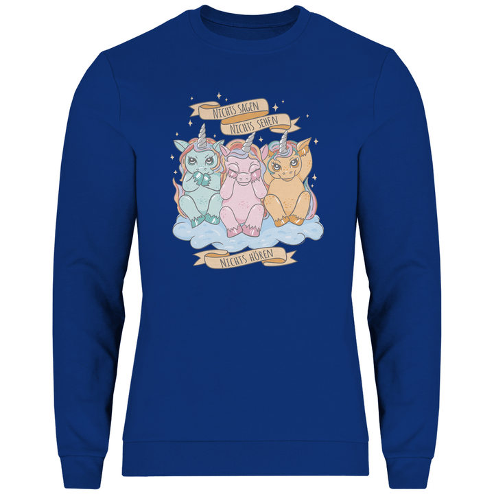Nichts Sehen, Nichts Hören, Nichts Sagen - Herren Sweatshirt - Textilzauber