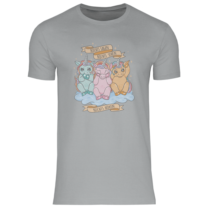Nichts Sehen, Nichts Hören, Nichts Sagen - Herren T - Shirt - Textilzauber
