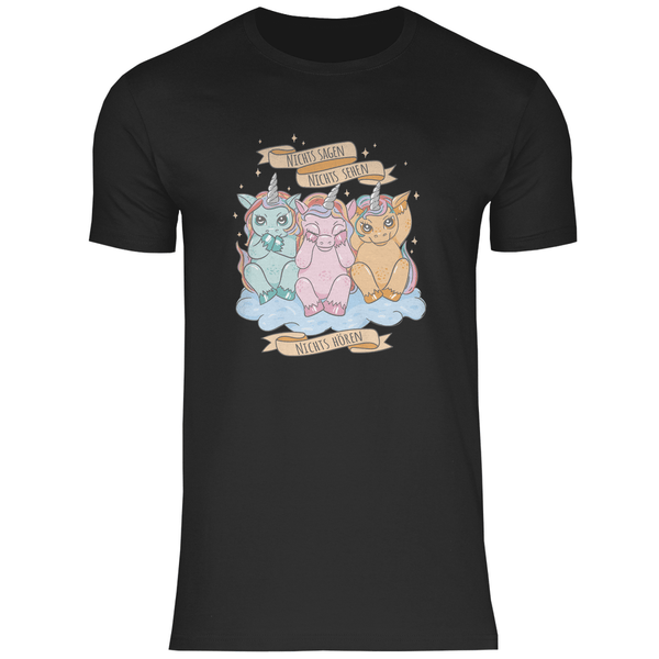 Nichts Sehen, Nichts Hören, Nichts Sagen - Herren T - Shirt - Textilzauber