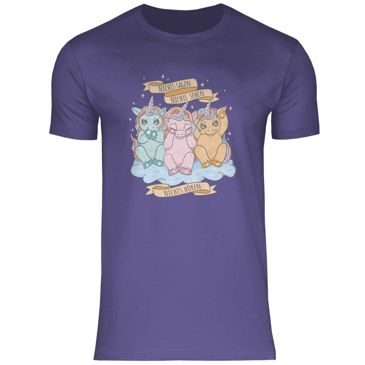 Nichts Sehen, Nichts Hören, Nichts Sagen - Herren T - Shirt - Textilzauber