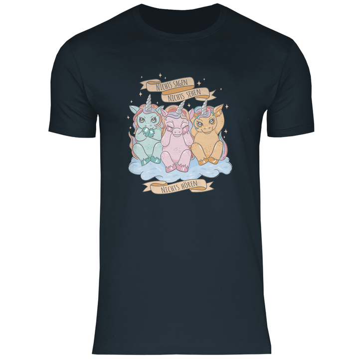 Nichts Sehen, Nichts Hören, Nichts Sagen - Herren T - Shirt - Textilzauber