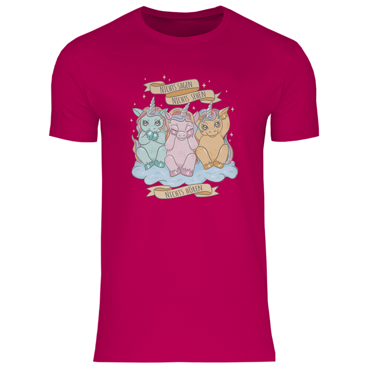 Nichts Sehen, Nichts Hören, Nichts Sagen - Herren T - Shirt - Textilzauber