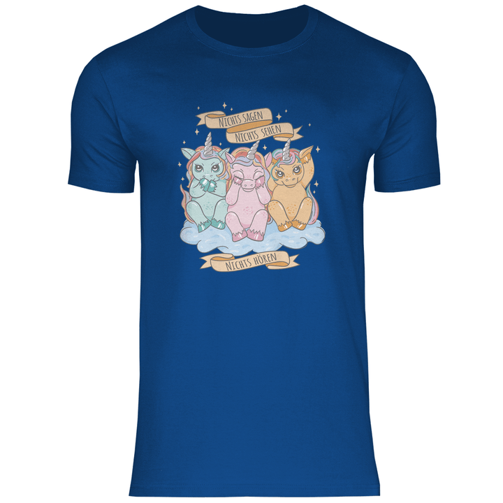 Nichts Sehen, Nichts Hören, Nichts Sagen - Herren T - Shirt - Textilzauber