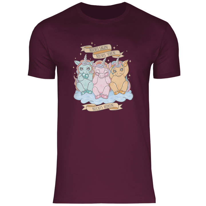 Nichts Sehen, Nichts Hören, Nichts Sagen - Herren T - Shirt - Textilzauber