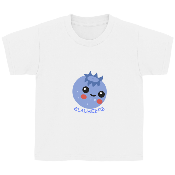 Niedliche Blaubeere - Kinder T - Shirt - Textilzauber