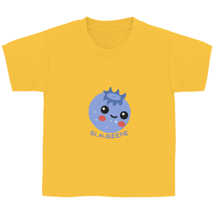 Niedliche Blaubeere - Kinder T - Shirt - Textilzauber