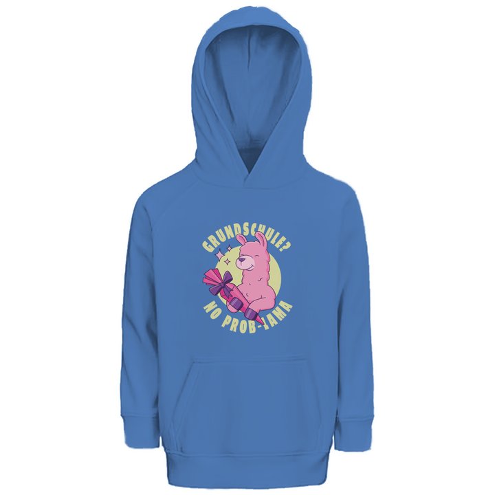 No Prob - Lama - Premium Bio Kinderhoodie - Textilzauber