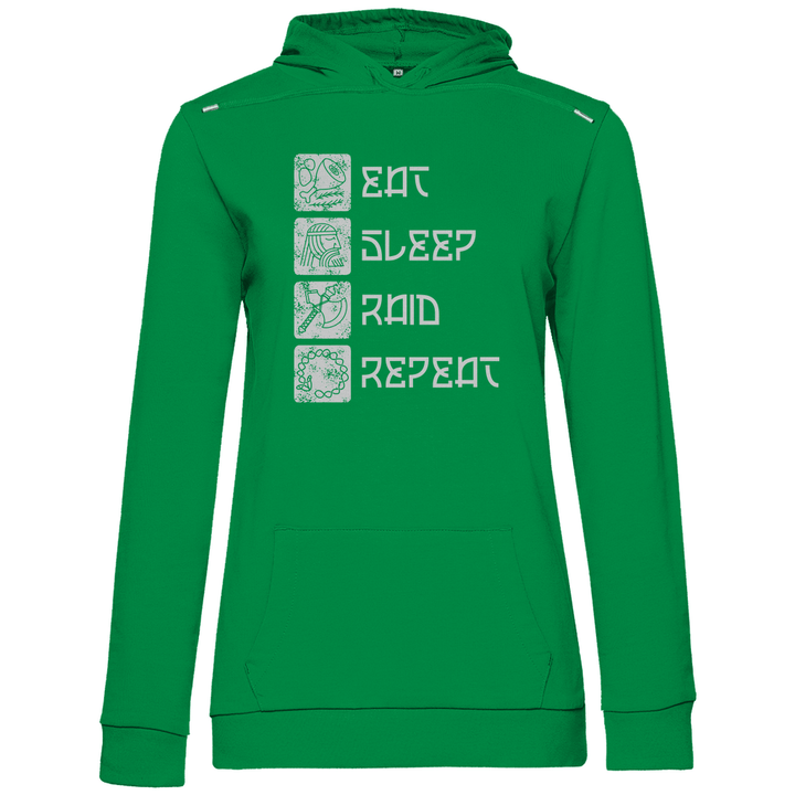Nordische Routine - Damen Hoodie - Textilzauber