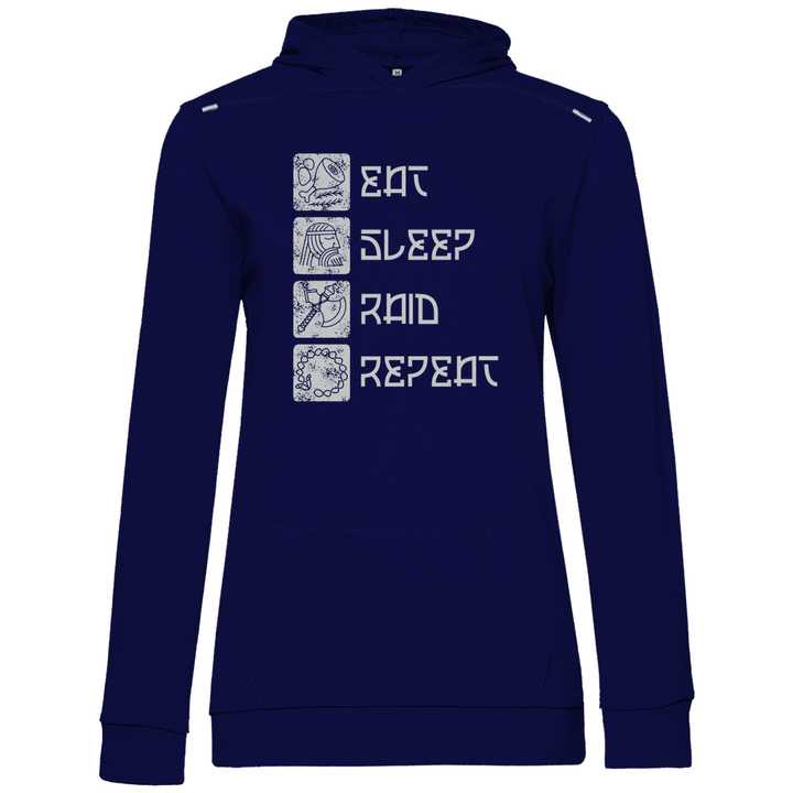 Nordische Routine - Damen Hoodie - Textilzauber