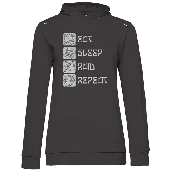 Nordische Routine - Damen Hoodie - Textilzauber