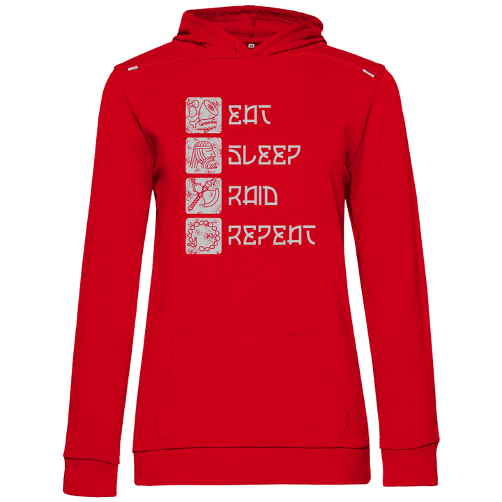 Nordische Routine - Damen Hoodie - Textilzauber