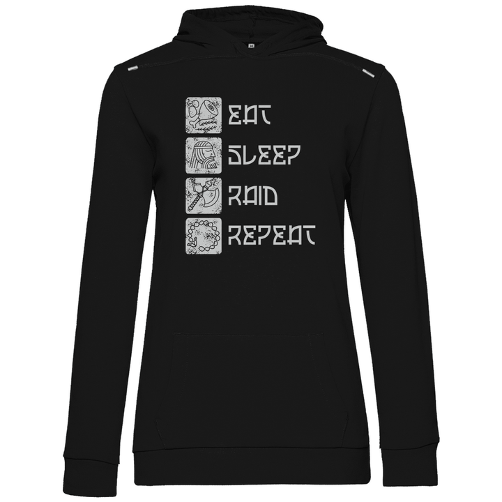 Nordische Routine - Damen Hoodie - Textilzauber