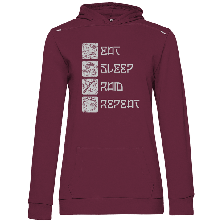 Nordische Routine - Damen Hoodie - Textilzauber