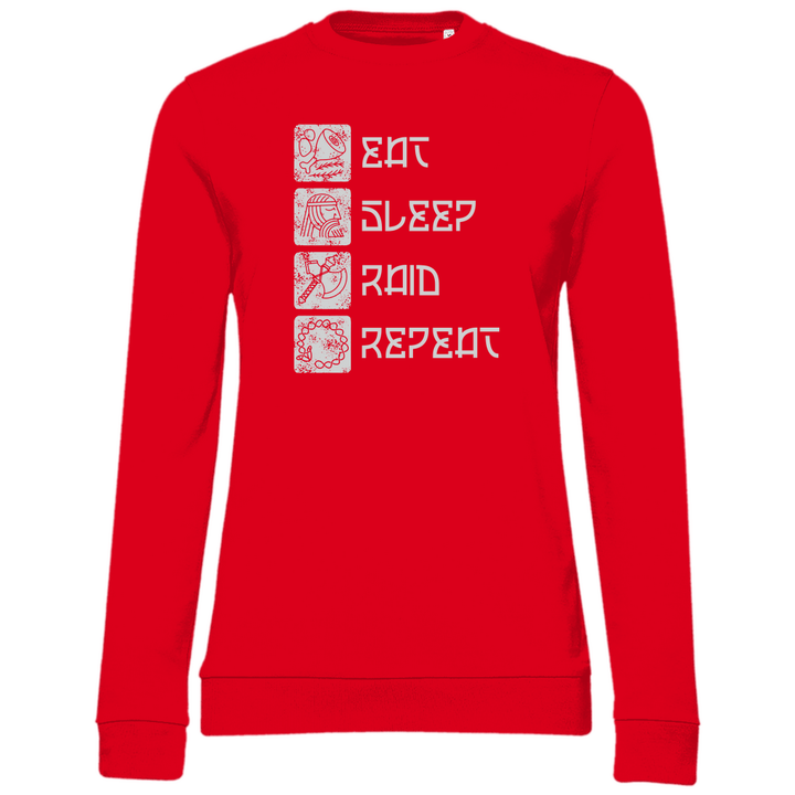 Nordische Routine - Damen Sweatshirt - Textilzauber
