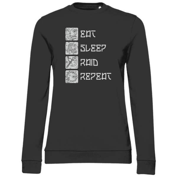 Nordische Routine - Damen Sweatshirt - Textilzauber