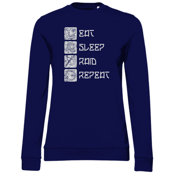Nordische Routine - Damen Sweatshirt - Textilzauber