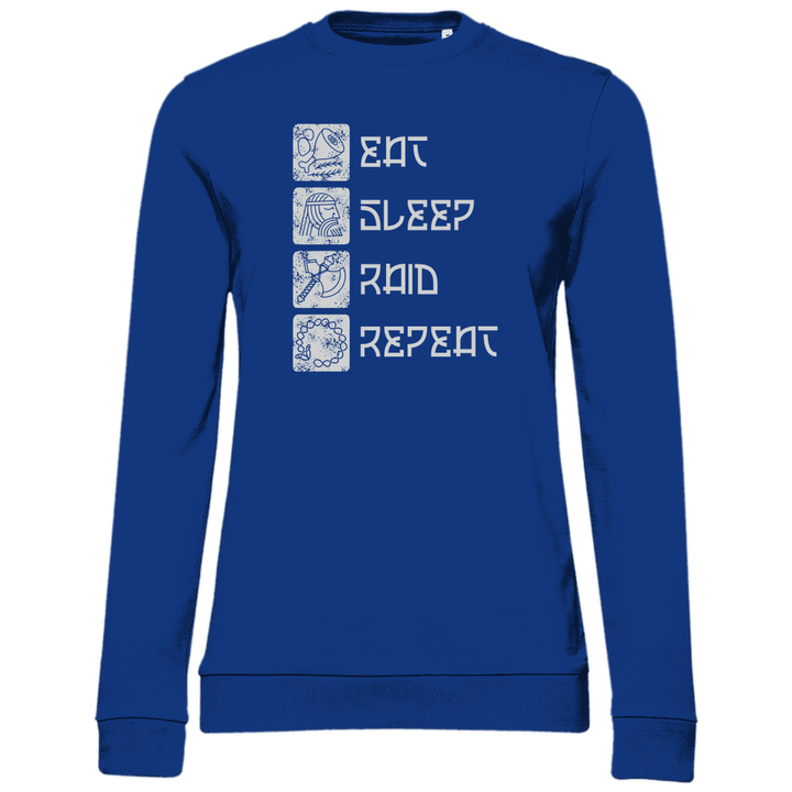 Nordische Routine - Damen Sweatshirt - Textilzauber