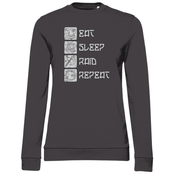 Nordische Routine - Damen Sweatshirt - Textilzauber