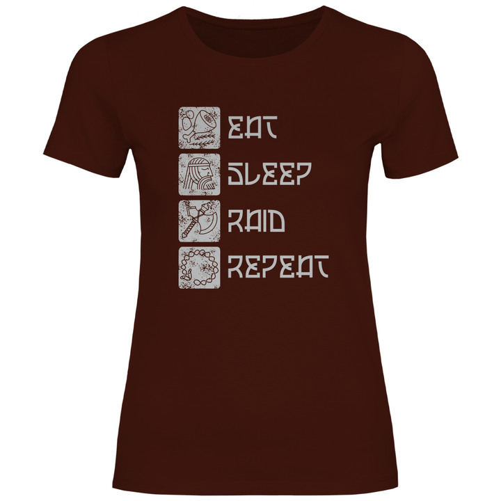 Nordische Routine - Damen T - Shirt - Textilzauber