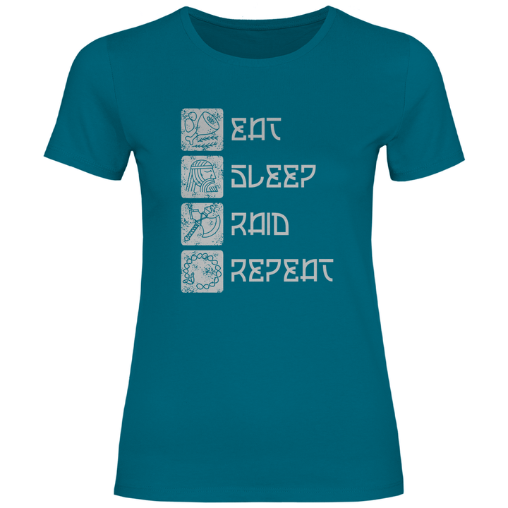 Nordische Routine - Damen T - Shirt - Textilzauber