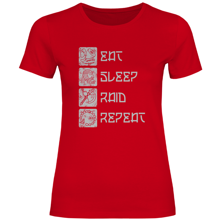 Nordische Routine - Damen T - Shirt - Textilzauber