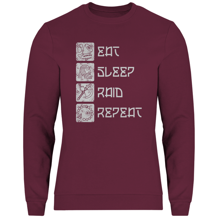 Nordische Routine - Herren Sweatshirt - Textilzauber