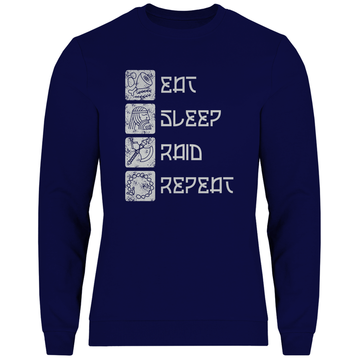 Nordische Routine - Herren Sweatshirt - Textilzauber